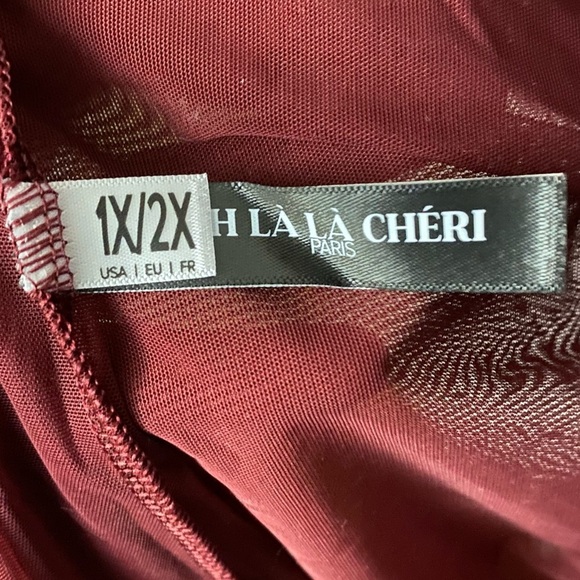 Oh La La Cheri Provence Long Robe Size 1X/2X - Picture 6 of 8